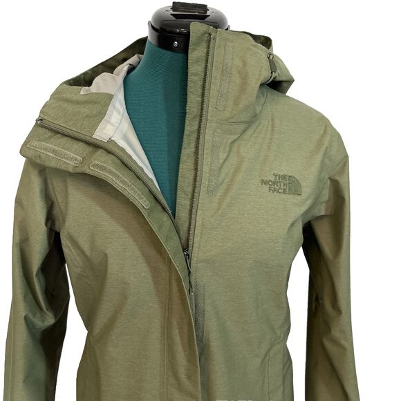 The North Face Women’s Venture 2 Waterproof‎ Hooded Rain Jacket Green Size XS - Picture 2 of 11